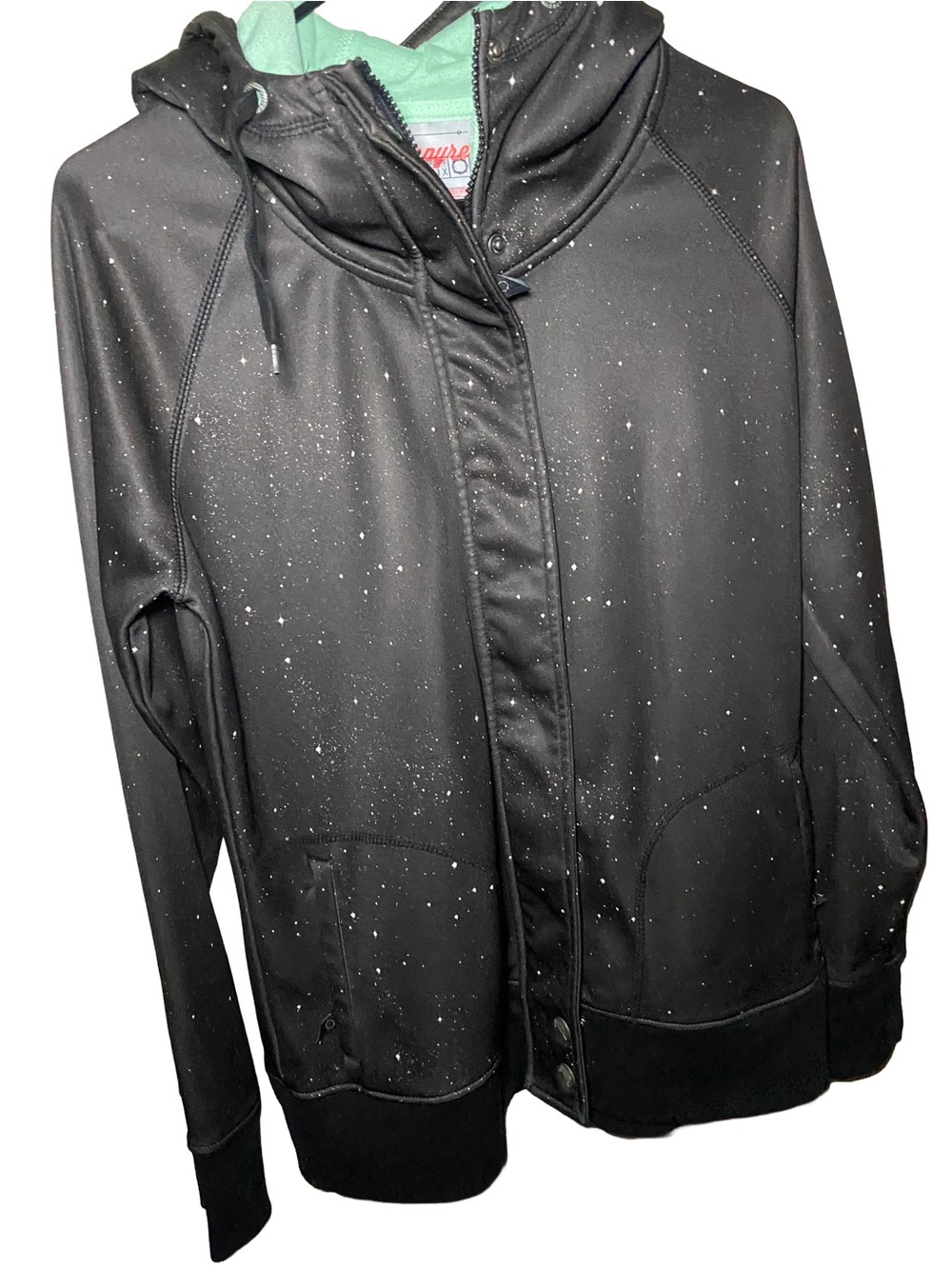 Empyre Black Speckled Hoodie Size X-Large